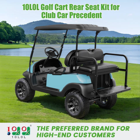 10L0L Golf Cart Rear Seat Kit for Club Car Precedent