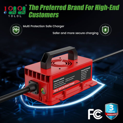 10L0L 48V Golf Cart Smart Charger for Yamaha G19/G22