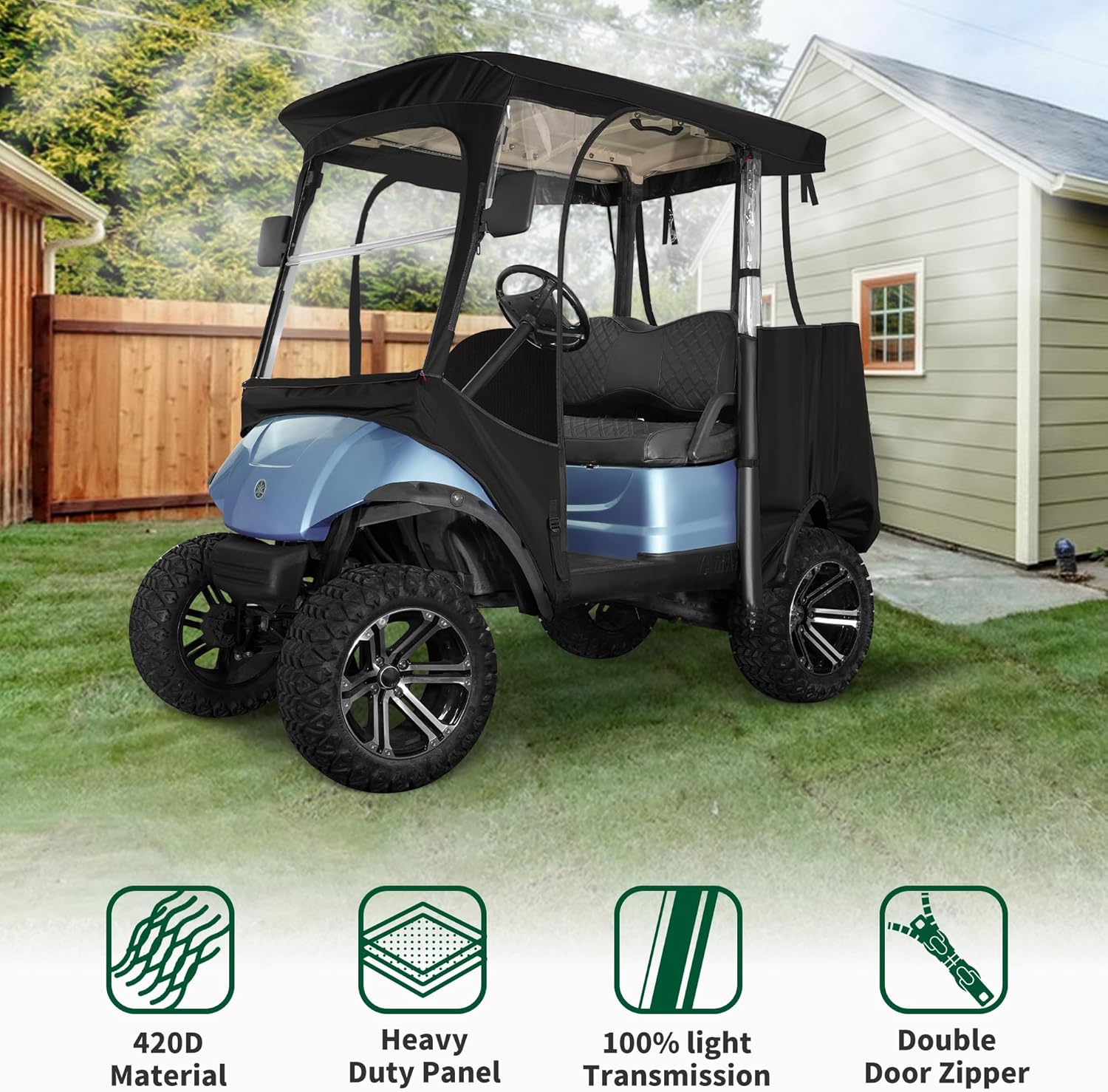 Yamaha golf cart enclosures