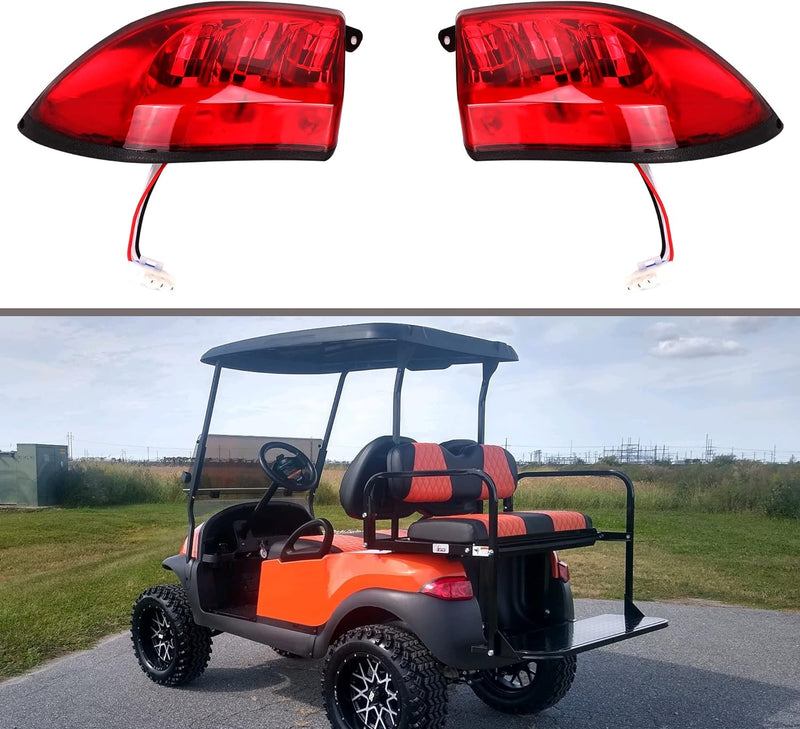 Golf Cart Tail Lights for Club Car Precedent 2004-up and Tempo 2018-up - 10L0L