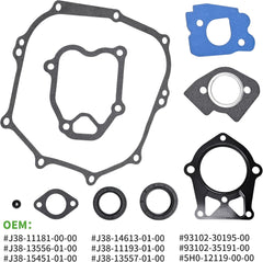 Golf Cart Gasket Engine Seal Kit for Yamaha G2 G5 G8 G9 G11 1985-1995 - 10L0L