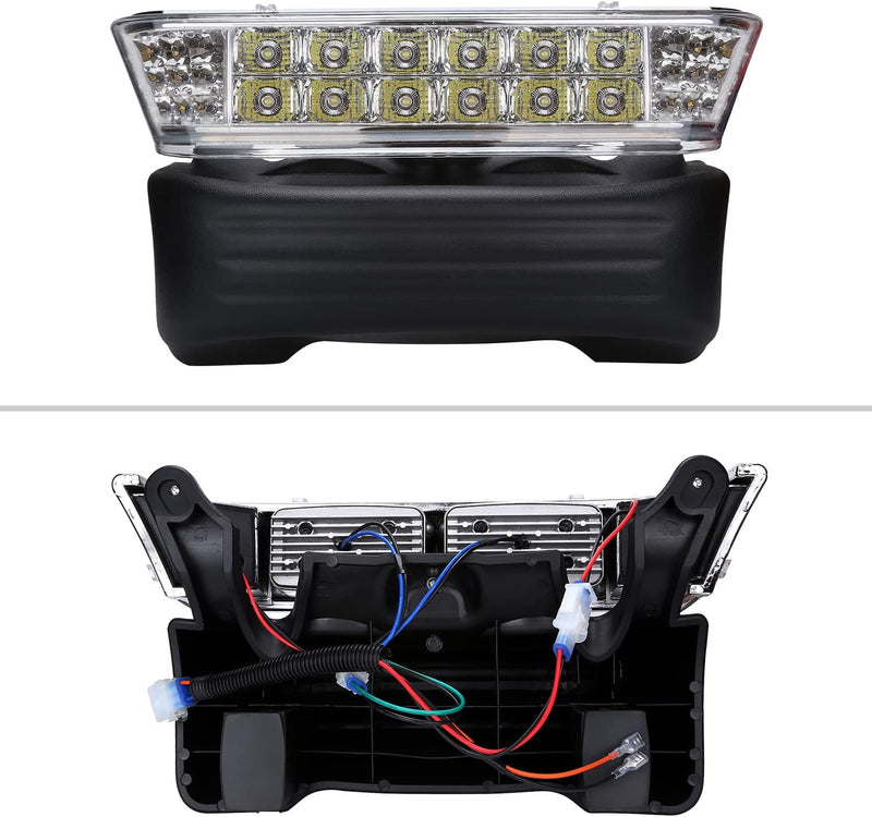 Golf Cart LED Headlight with Bumper Suitable for Club Car Precedent - 10L0L