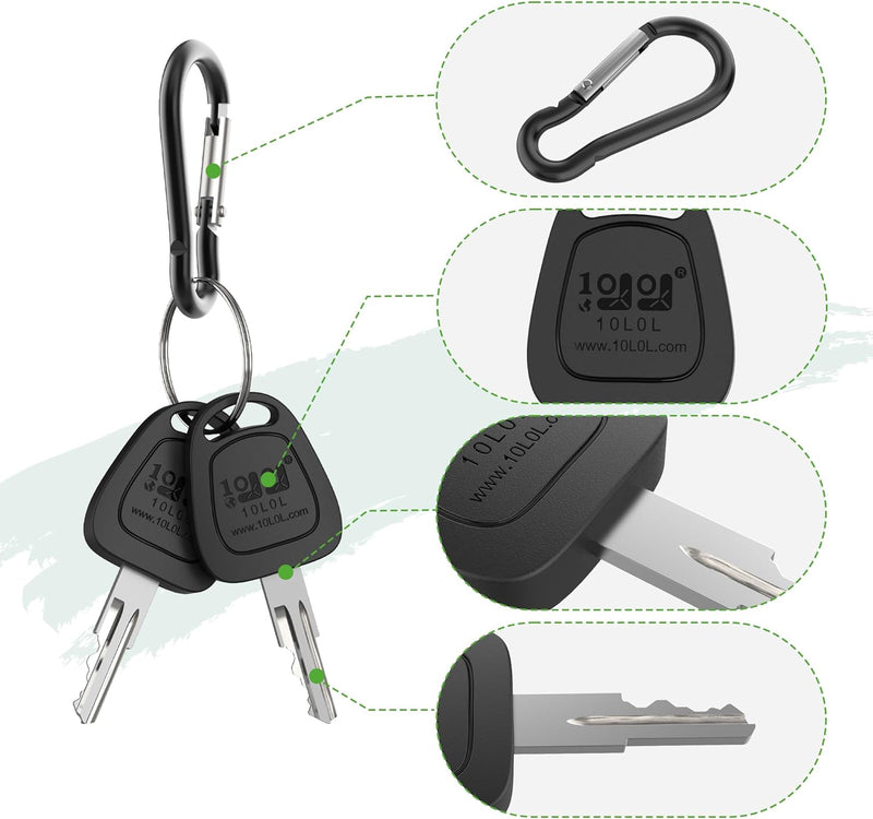 Universal starter ignition key for EZGO