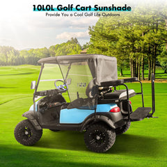 Golf Cart Sun Shade Used For EZGO TXT and Club Car Precedent