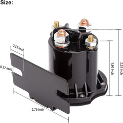 10L0L Golf Cart 36 Volt Solenoid Size