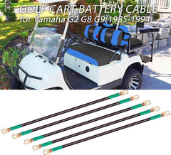 36 Volt Golf Cart Battery Cable Kit for Yamaha G2 G8 G9 Copper Core 4 Gauge