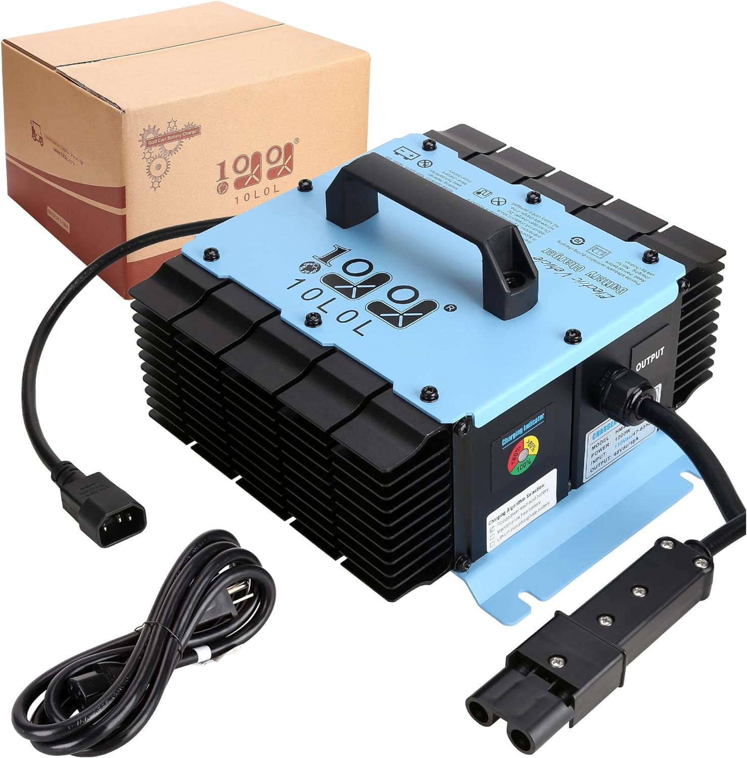 36/48 volt golf cart charger suitable for different models of EZGO Club Car Yamaha - 10L0L - 10L0L