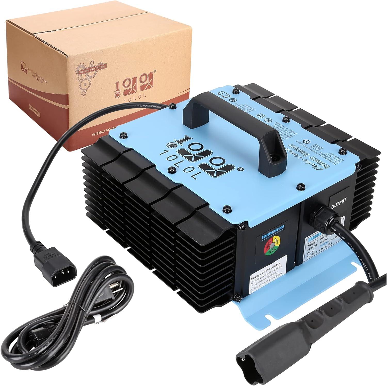 36/48 volt golf cart charger suitable for different models of EZGO Club Car Yamaha - 10L0L - 10L0L