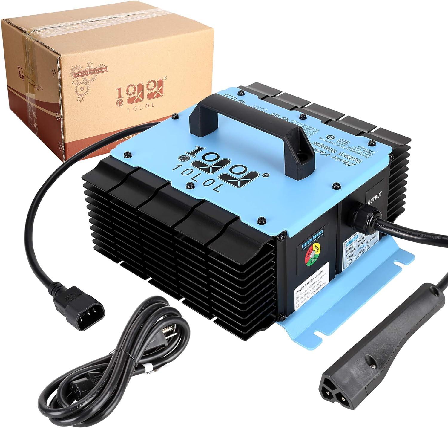 36/48 volt golf cart charger suitable for different models of EZGO Club Car Yamaha - 10L0L - 10L0L