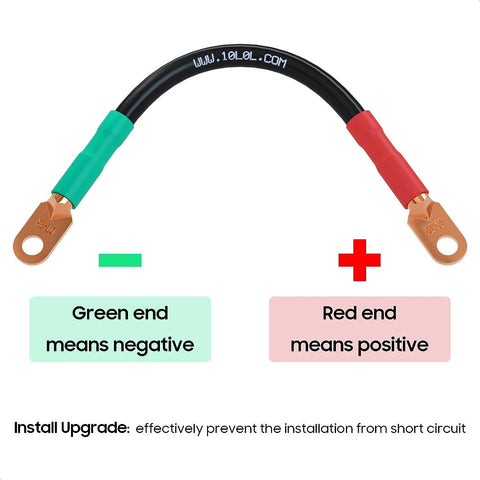 10L0L Golf Cart Battery Cables