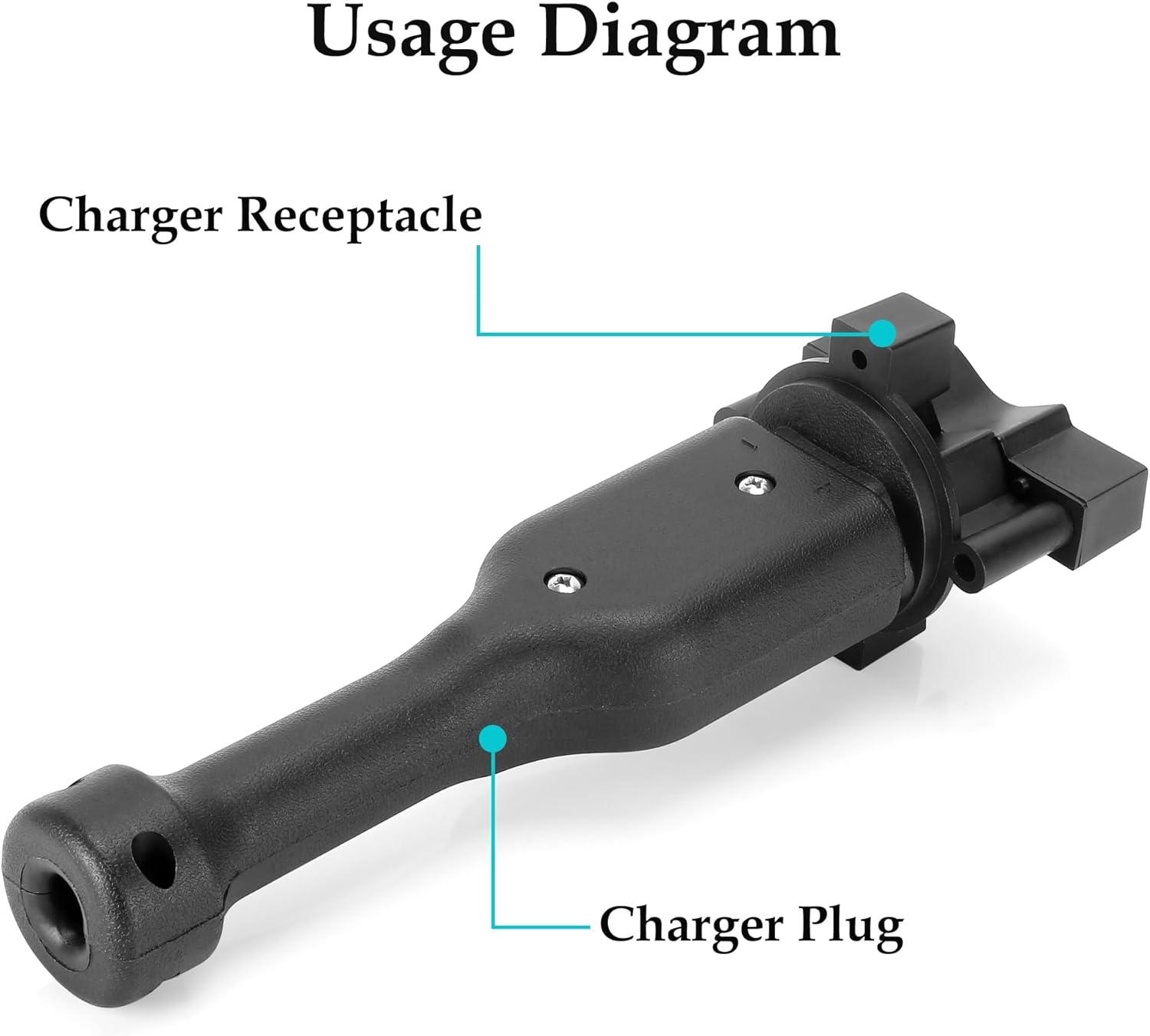 36V golf cart charger plug is suitable for EZGO, Yamaha, Club Car electric - 10L0L - 10L0L