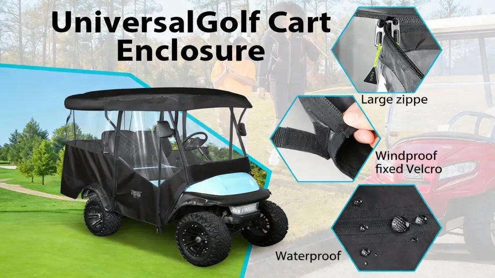 10L0L Golf Cart Enclosures