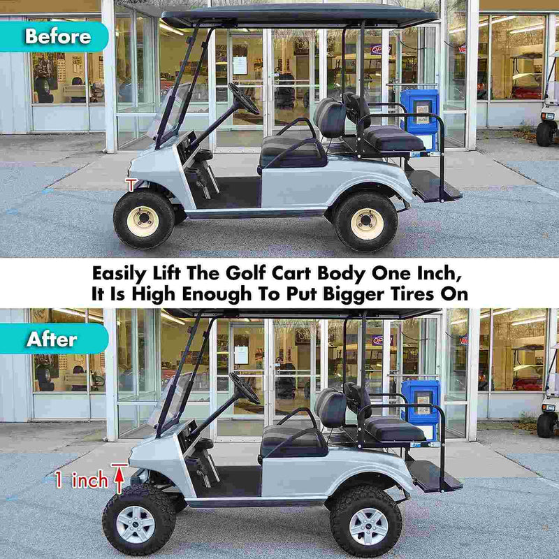 Golf Cart Low Pro Front End Lift Kit Block for Club Car DS Gas & Electric |10L0L