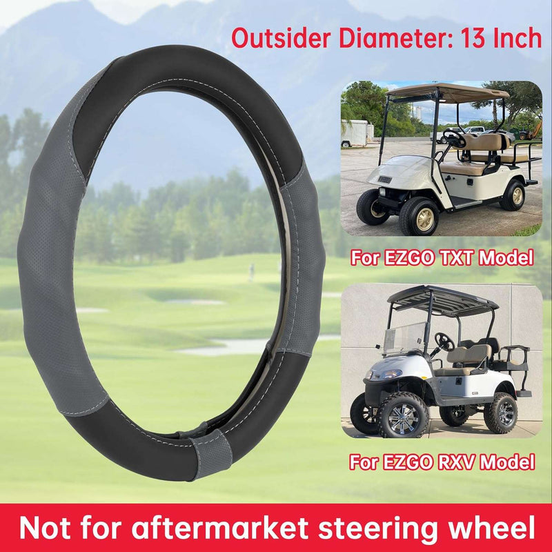 13 Inch Golf Cart Steering Wheel Cover for EZGO TXT & RXV