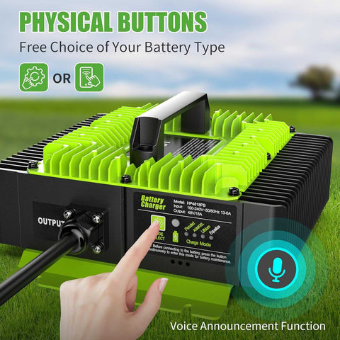 18AMP 48v Quick Charger golf car