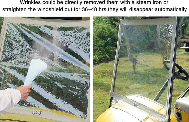 yamaha golf cart windshield