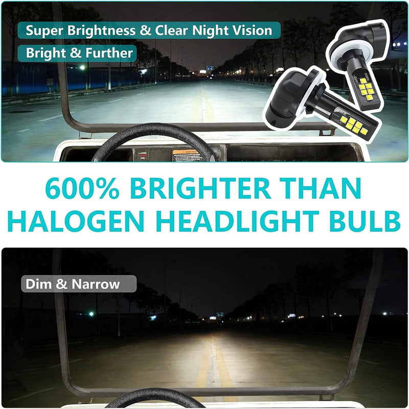Golf Cart LED Headlights Bulb