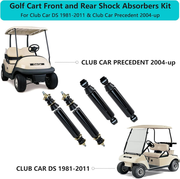 Air Shocks on Golf Cart