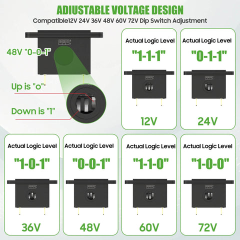 Adjustable voltage