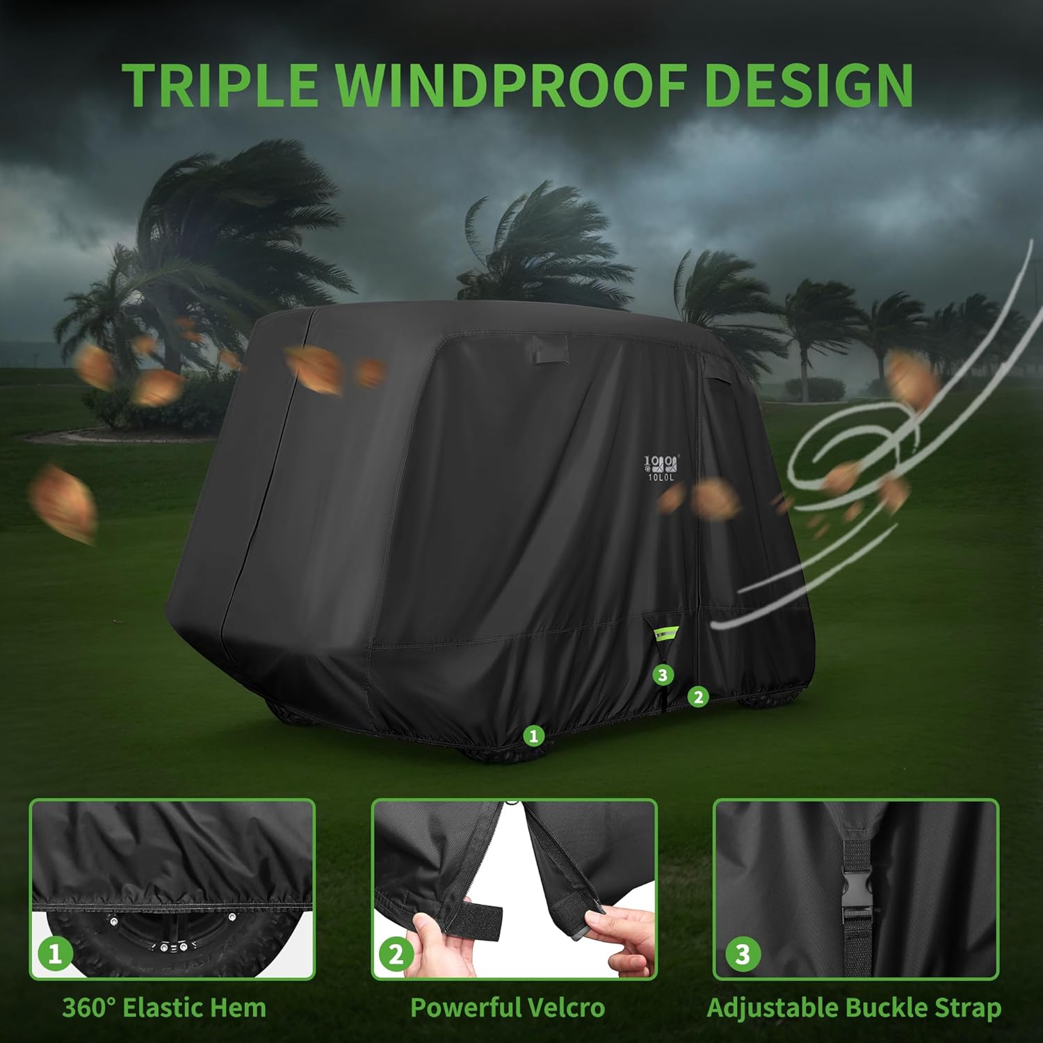 Heavy Duty Best Golf Cart Cover 