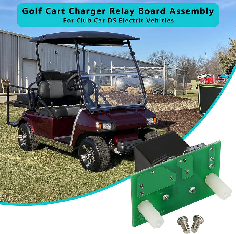 48 Volt PD3 Golf Cart Charger Relay Board Assembly for Club Car 2004+
