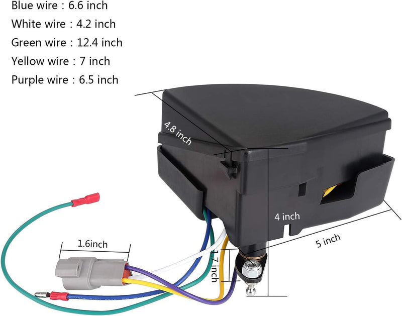 V-Glide Wiper Switch Assembly For Club Car DS 48 V