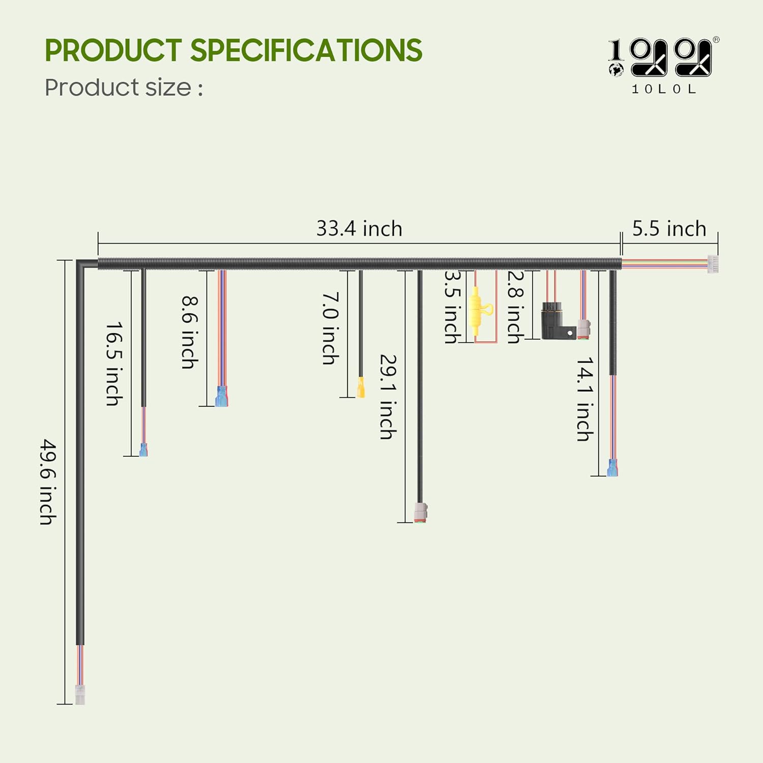 Golf Cart Main Harness for Precedent & tempo 2014-up