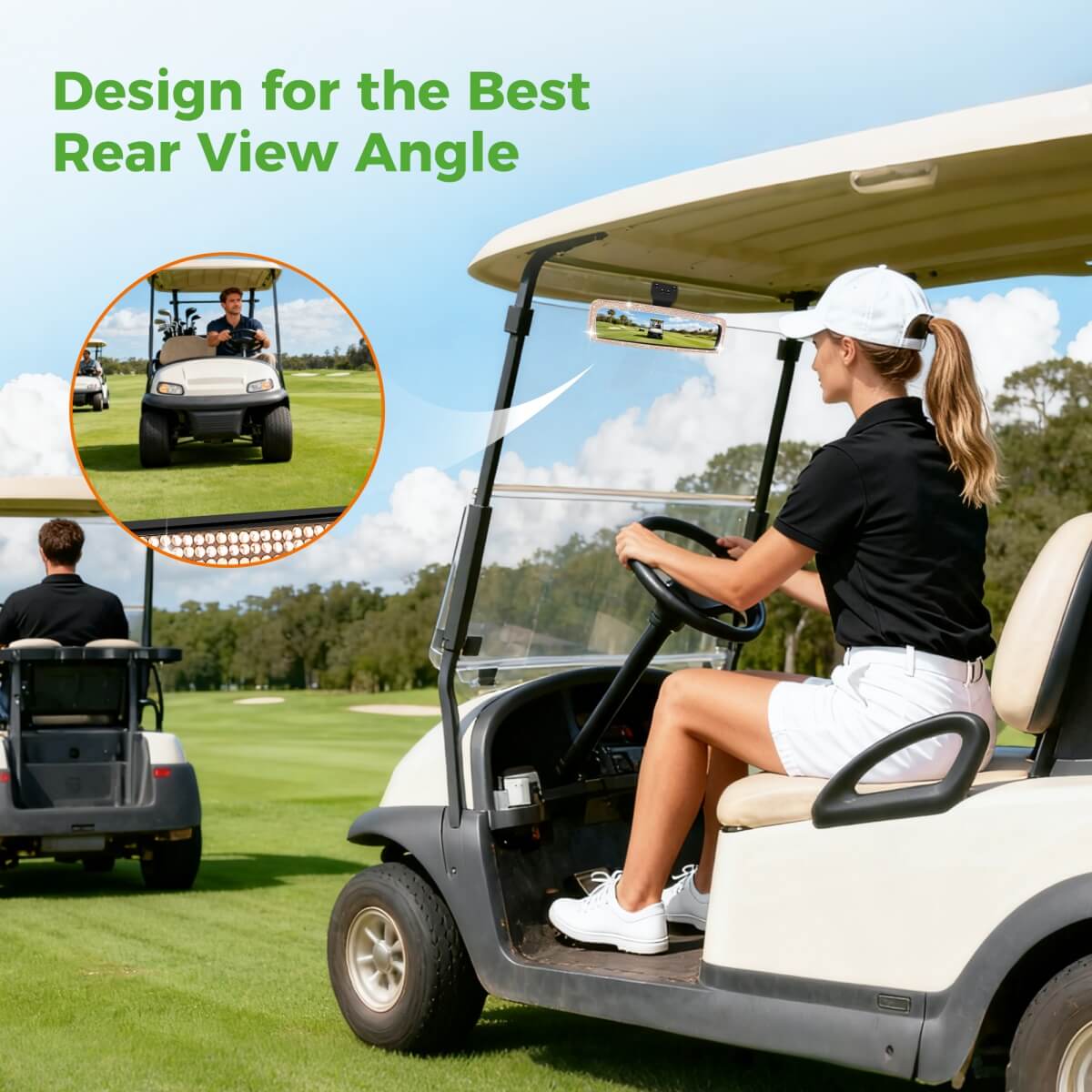 Design for the Best Rear View Angle