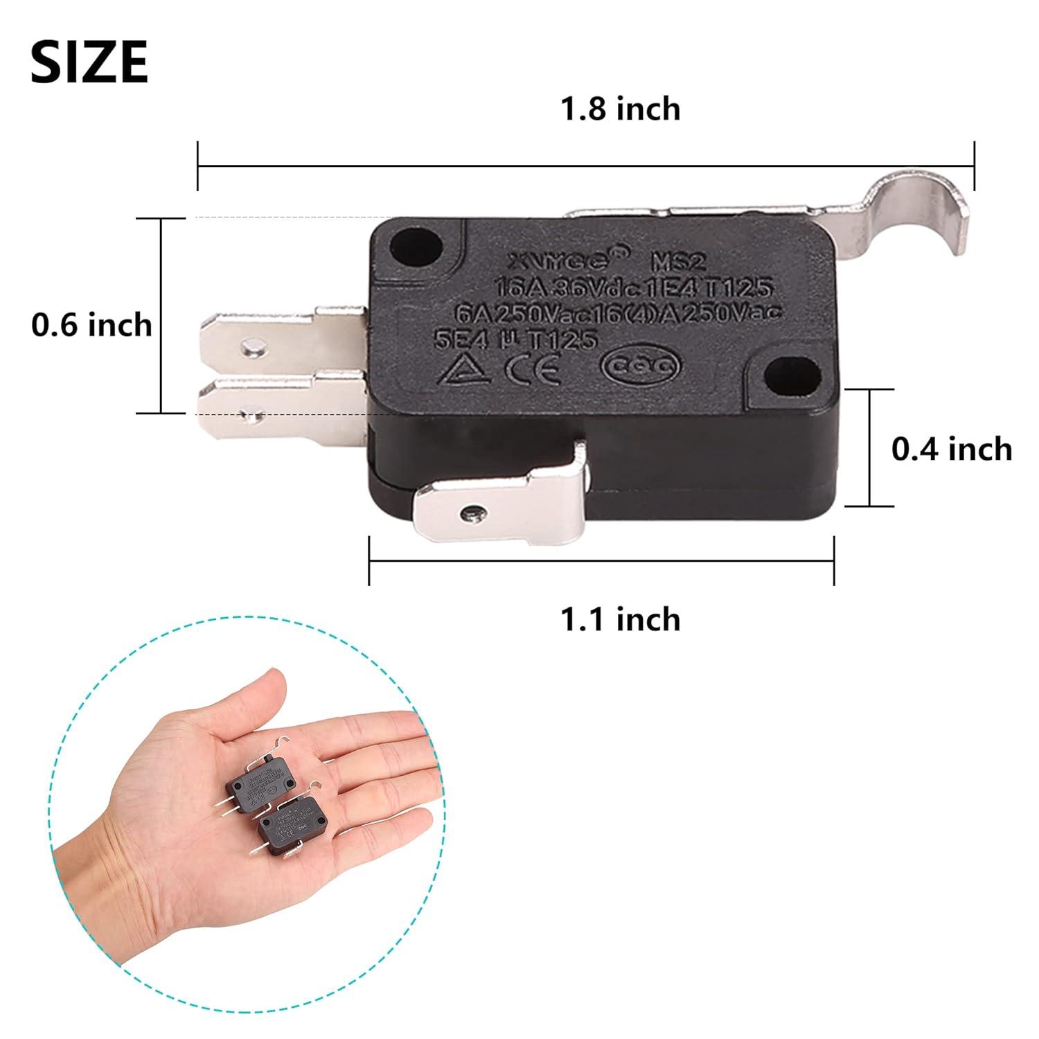 Golf Cart Micro Switch Size