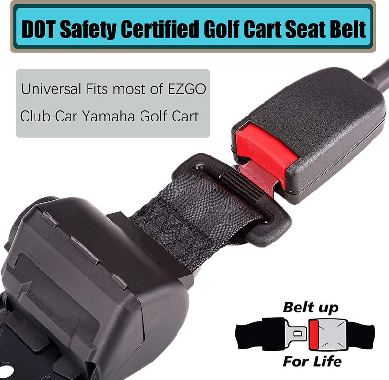 seat belt for golf cart