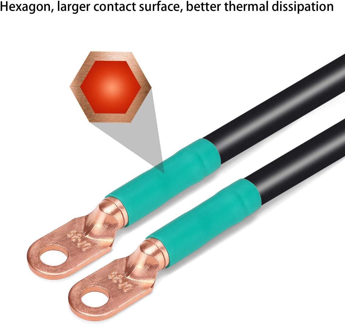 Golf cart battery cable detail