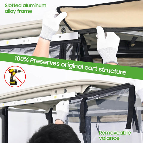100% Preserves original cart structure