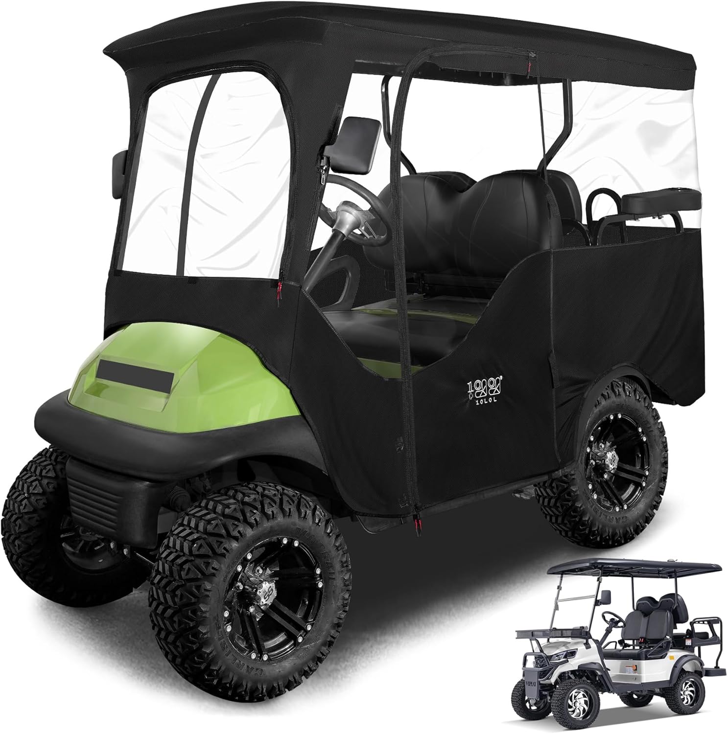 4 Passenger Golf Cart Enclosure for Club Car Precedent