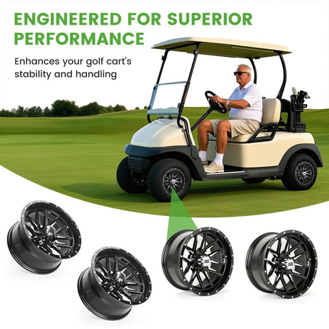 golf cart tires and rims