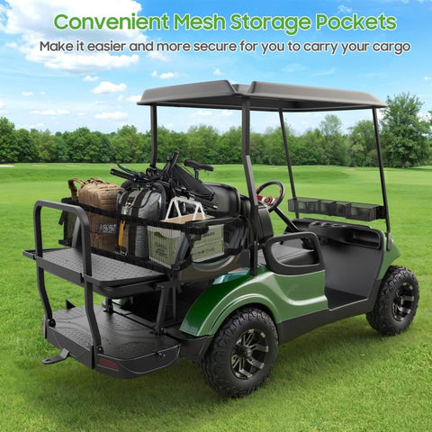 All Plastic Golf Cart Rear Seat Kit for Yamaha G29 Drive