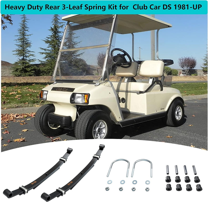 Golf Cart Rear Leaf Springs for Club Car DS 1981-UP -10L0L