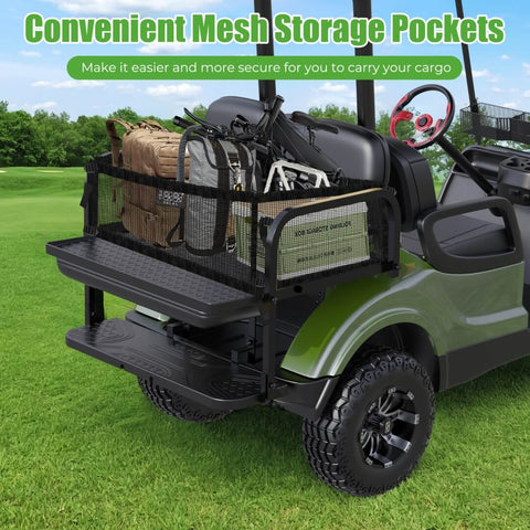 Convenient Mesh Storage Pockets