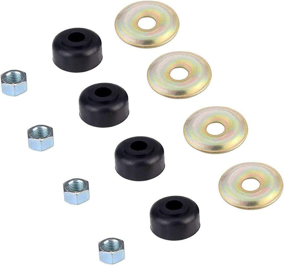 10L0L Golf Cart Shock Absorber Bushing Kit for Club Car & EZGO