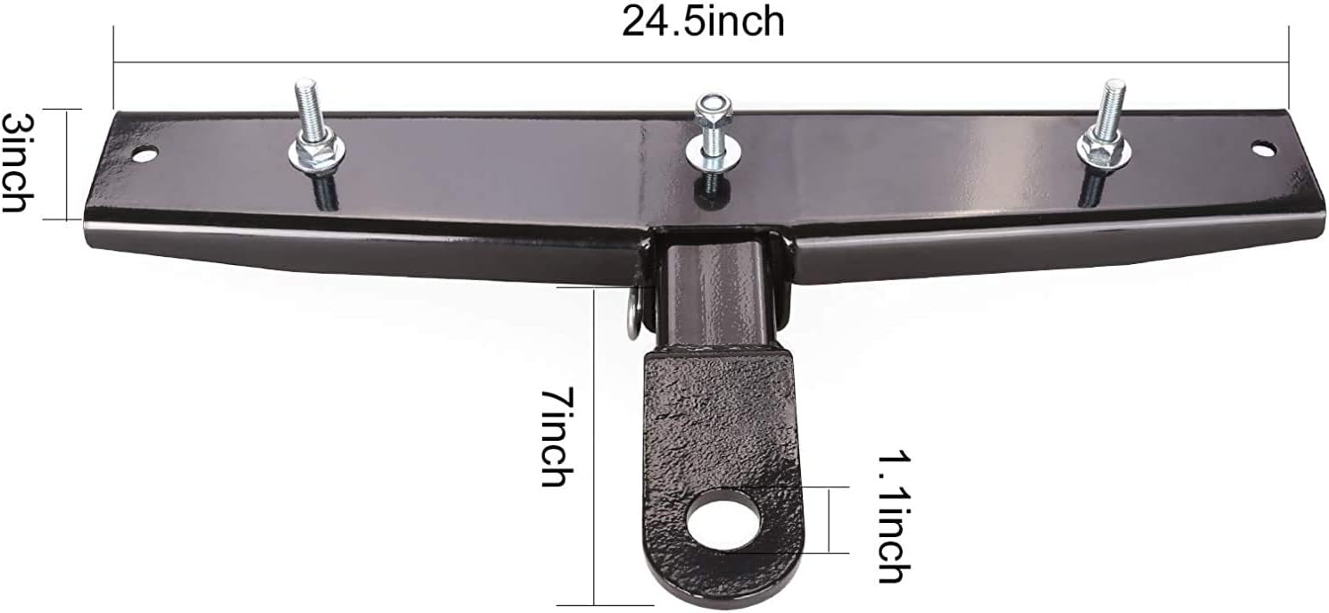 10L0L Golf Cart Trailer Hitch and Receiver for EZGO TXT & Medalist 1995-2013