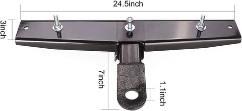 10L0L Golf Cart Trailer Hitch and Receiver for EZGO TXT & Medalist 1995-2013