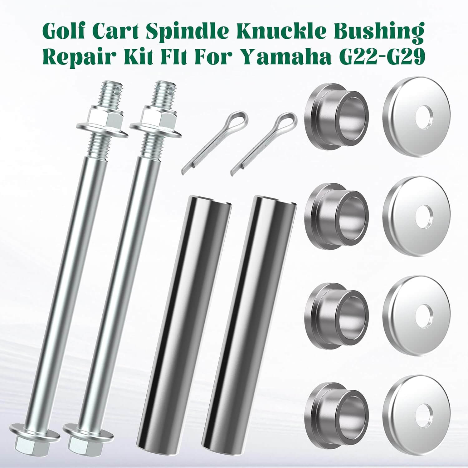 Yamaha Golf Cart King Pin Spindle Knuckle Bushing Repair Ki