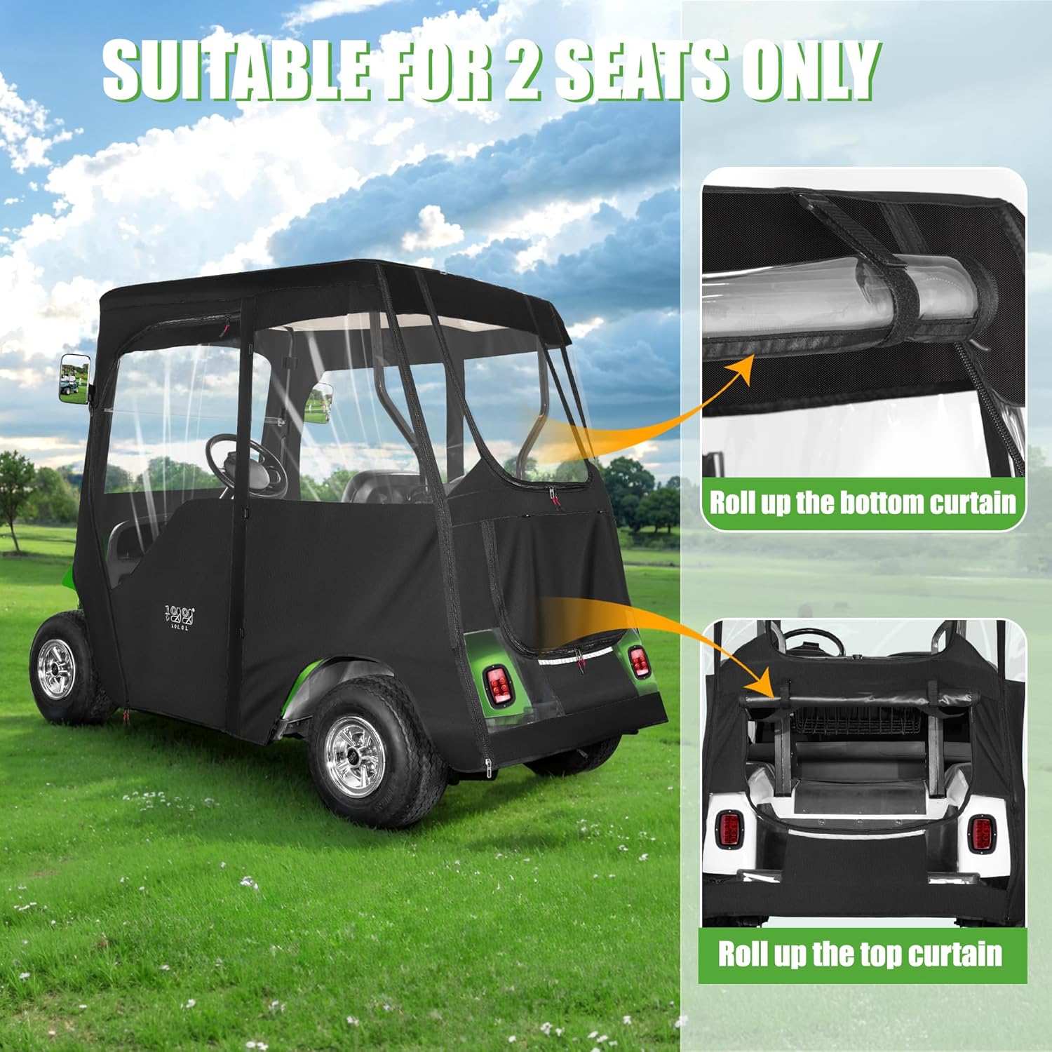 Waterproof Portable Golf Cart Enclosure