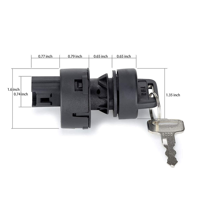 Golf Cart Key Ignition Switch Assembly for Yamaha G22 G29 Drive Gas 2005-up Electric|10L0L