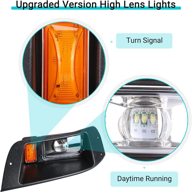 Golf Cart Lighting for EZGO TXT Light Kit