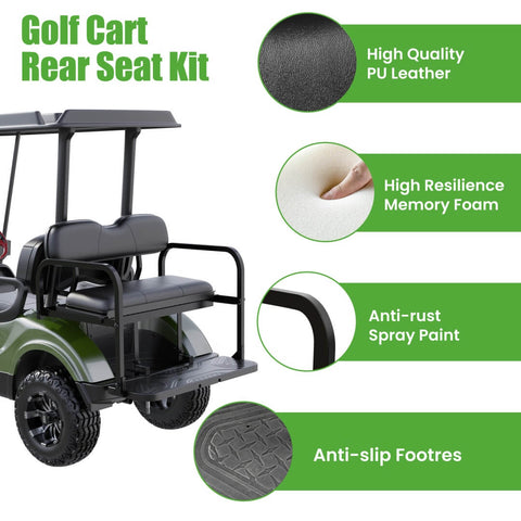 Golf Cart Rear Seat Kit