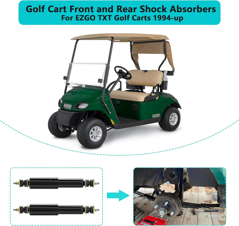 Golf Cart Front and Rear Shock Absorbers for EZGO TXT Golf Carts 1994-up|10L0L