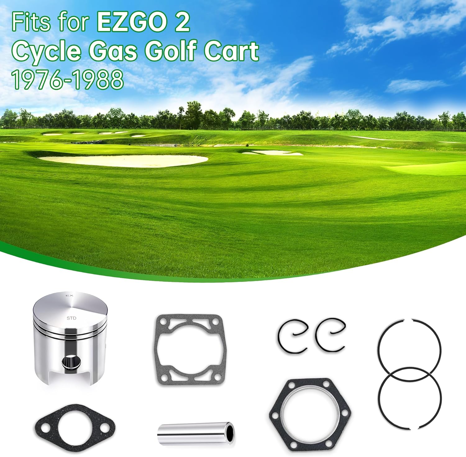 EZGO Piston Rings Kit