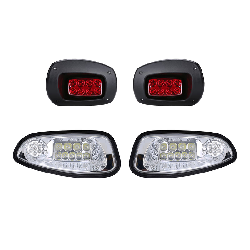 LED Golf Cart Headlight and Taillight for EZGO RXV Lght Kits 2008-2015
