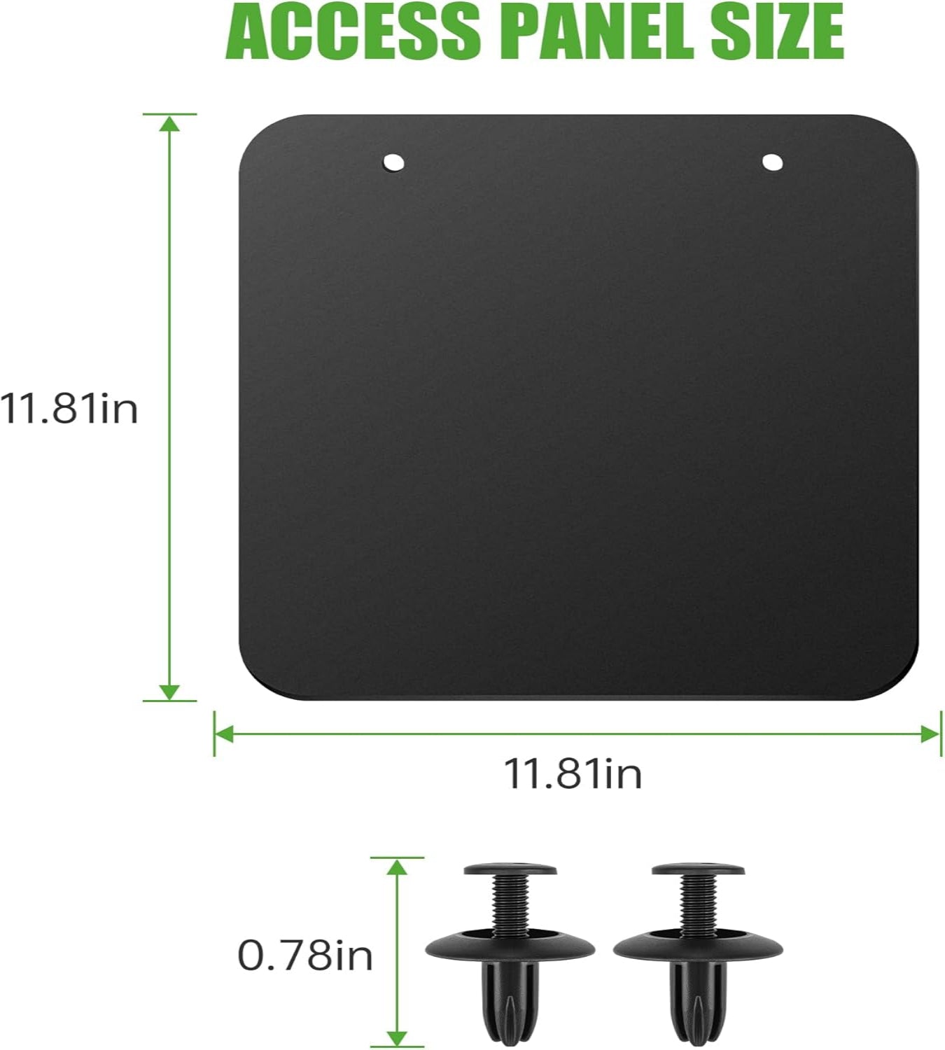 ACCESS PANEL SIZE