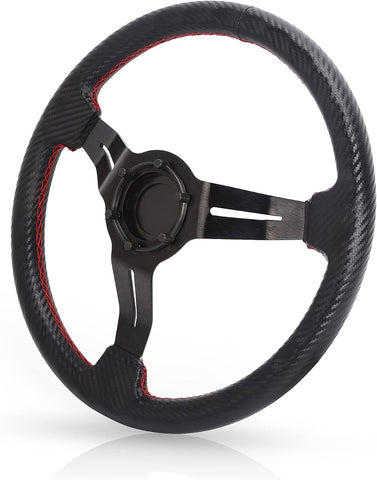 10L0L Golf Cart Steering Wheel Back